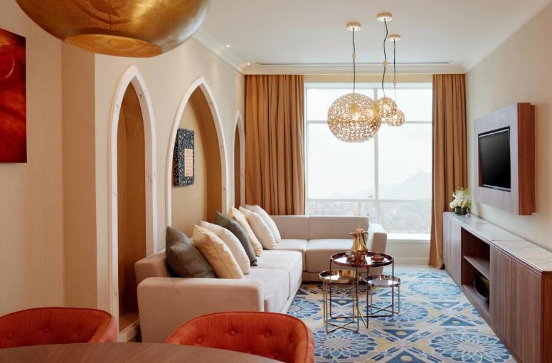 Sheraton Makkah Jabal Al Kaaba Hotel Mekka Kültér fotó Living room